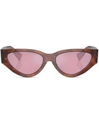 Miu Miu - Cat-Eye Frame Sunglasses - Lyst