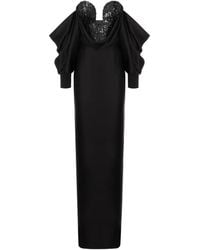 Cristina Savulescu - Warrior Sequin-Embellished Draped Dress - Lyst