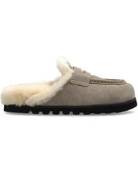 Naked Wolfe - Loafer Mit Shearling-Futter - Lyst