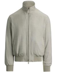 Ralph Lauren - Felton Twill-Cloth Bomber Jacket - Lyst