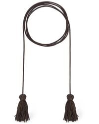 Pierre Louis Mascia - Plmbelt Tassel-Detail Cord Belt - Lyst