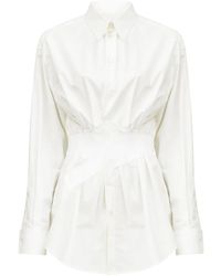 MM6 by Maison Martin Margiela - "Taped" Shirt - Lyst