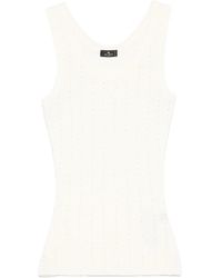 Etro - Top De Punto Calado - Lyst