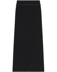 Courreges - Flap-Pocket Maxi Skirt - Lyst