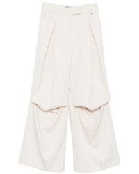 Aniye By - Mariam Pinstripe-Pattern Trousers - Lyst