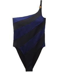Versace - One-Shoulder Swimsuit - Lyst