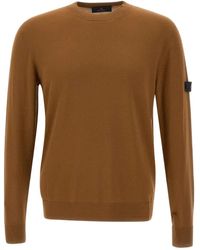 Peuterey - Logo-Patch Crew-Neck Sweater - Lyst