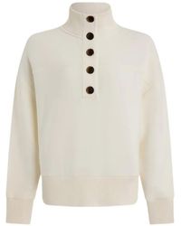 Varley - Bronya Button-Placket Sweater - Lyst