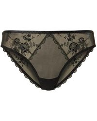 Twinset - Floral Tulle Briefs - Lyst