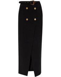 Versace Jeans Couture - Rock mit Barock-Schnalle - Lyst