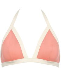 Eres - Stapelia Contrast-Trim Bandeau Bikini Top - Lyst