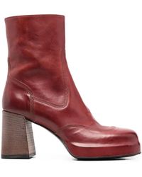 Moma - 90Mm Leather Boots - Lyst