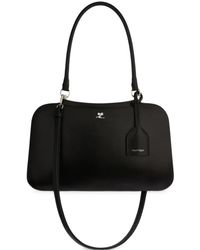 Courreges - Shadow Faux-Leather Shoulder Bag - Lyst