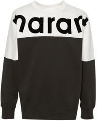 Isabel Marant - Sweatshirt mit Logo-Print - Lyst
