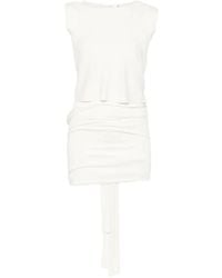 AYA MUSE - Draped Mini Dress - Lyst