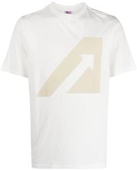 Autry - Logo-Print Cotton T-Shirt - Lyst
