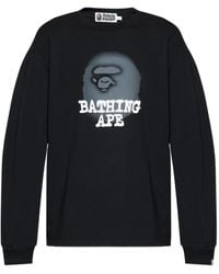 A Bathing Ape - Ape Head ロングtシャツ - Lyst