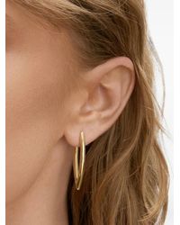 Jennifer Fisher - Small Marquise Hoop Earrings - Lyst