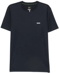 BOSS - Logo-Print Short-Sleeve T-Shirt - Lyst