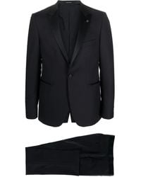 Tagliatore - Single-Breasted Virgin Wool Suit - Lyst