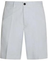 Incotex - Button-Fastening Shorts - Lyst