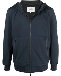 Woolrich - Zip-Up Hooded Windbreaker - Lyst
