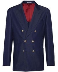 Brunello Cucinelli - Blazer - Lyst
