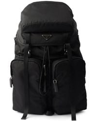 Prada - Re-Nylon Multi-Pocket Backpack - Lyst