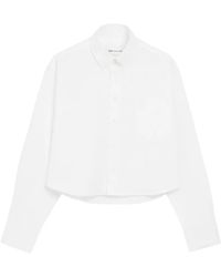 Ami Paris - Camicia Corta Oversize Con Bottoni "Ami De Coe - Lyst