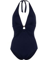 Fisico - Ring-embellished Swimsuit - Lyst