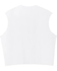 Alexander Wang - Cropped Tank Top - Lyst