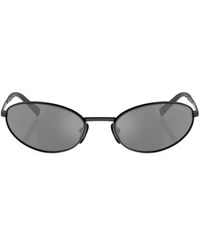Prada - Ovale Prada PR A59S Sonnenbrille - Lyst