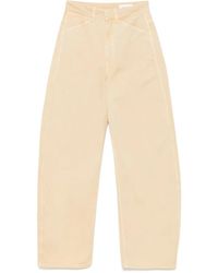 Lemaire - High Waist Curved Jeans - Lyst