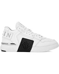 Philipp Plein - Phantom Kicks Logo-Embellished Panelled Sneakers - Lyst