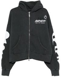 RRR123 - Pockets Zip Front Hoodie - Lyst