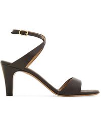 Ferragamo - Sandales À Talon Mi-Haut - Lyst