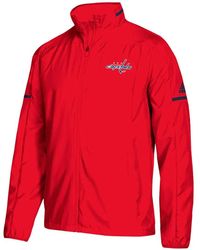 adidas - X Nhl Washington Capitals Zip-Up Jacket - Lyst
