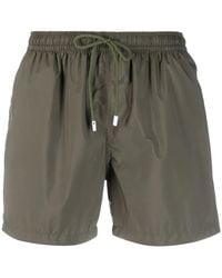 Fedeli - Logo-Patch Swim Shorts - Lyst