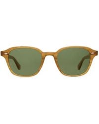 Garrett Leight - Lachman Sun Square-Frame Sunglasses - Lyst