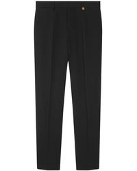 Versace - Broek Met Medusa-Detail En Knopen - Lyst
