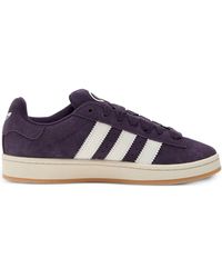 adidas - Campus 00S Three-Stripes Suede Low-Top Sneakers - Lyst