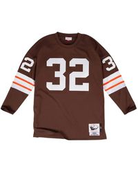 Mitchell & Ness - Nfl Jim "1964 Cleveland Browns" Long-Sleeves T-Shirt - Lyst