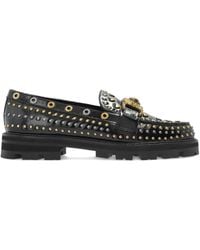 Kurt Geiger - Mansion Stud-Embellished Loafers - Lyst