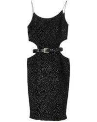 Vestiaire d'un Oiseau Libre - Starlight Cut-Out Midi Dress - Lyst