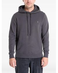 AllSaints - Raven Hoodie Met Geborduurd Logo - Lyst