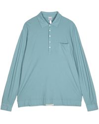 Massimo Alba - Long-sleeve Cotton Polo Shirt - Lyst