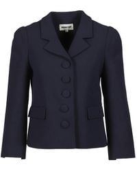 ShuShu/Tong - Blazer Mit Fallendem Revers - Lyst