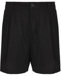 Osklen - Linen Bermuda Shorts - Lyst