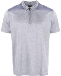 Paul & Shark - Half-zip Cotton Polo Shirt - Lyst