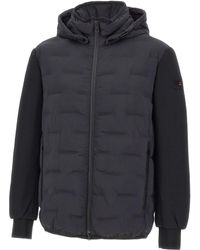 Peuterey - Holzer Sjn Bmat Gewatteerd Jack Met Vierkant Patroon - Lyst